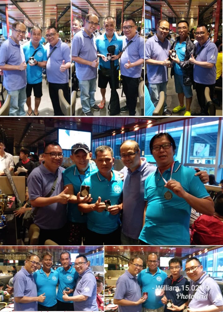 頒發獎牌給健兒們作紀念