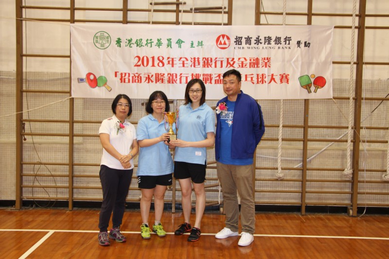 女子團體季軍-上海商業銀行